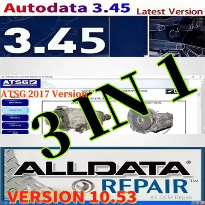 Newest version Auto Alldata Repair Software 10.53 alldata software Support for Automotive Cars