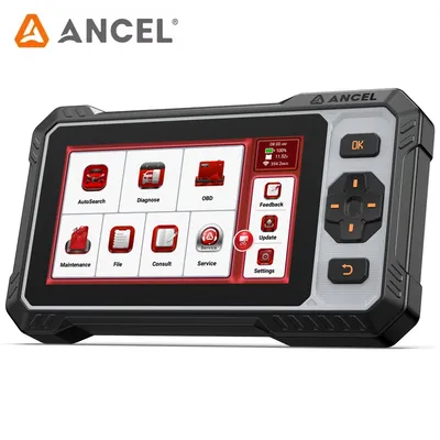 ANCEL FX6000 OBD2 Automotive Scanner 4 System ABS EPB BMS ETS Oil SAS 7 Reset Bi-Directional Control OBD Car Diagnostic Tools