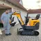 Customized 1Ton Small Crawler Excavator EPA Euro 5 Agricultural 1000KG Bagger Wholesale High Quality Home Use Mini Diesel Digger