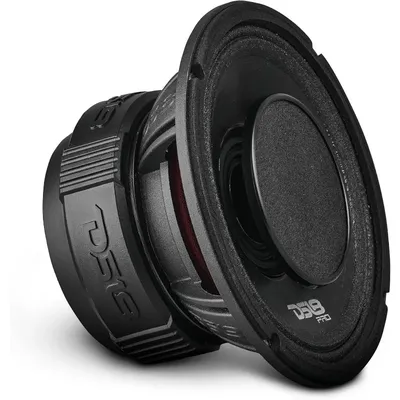 DS18 PRO-HY6.4B 6.5" Hybrid Mid-Range Car Audio Loudspeaker with Water Resistant Cone 450W Max 225W RMS 4 Ohms (1 Speaker)