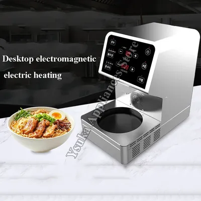 Desktop electromagnetic electric instant noodle machine 2000W automatic heating Korean instant noodle machine, commercial