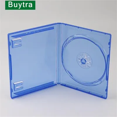 1PC CD DVD Discs Storage Box Cover CD Game Case Protective Box Compatible For Ps5 / Ps4 Game Disk Holder Disk Case