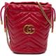 Gucci Hobo Bags - 2016-2024 Small GG Marmont Matelasse Leather Bucke - Gr. unisize - in Rot - für Damen