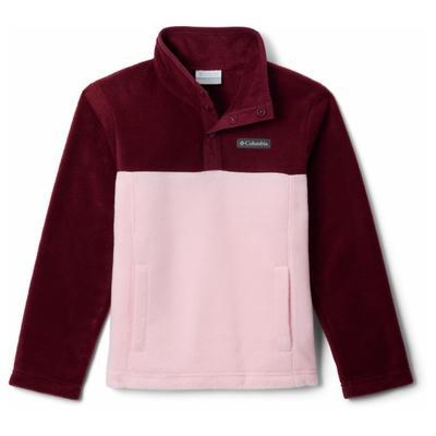 Columbia - Kid's Steens Mtn II 1/4 Snap Fleece Pull-Over - Fleecepullover Gr S rot/rosa Image