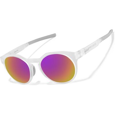 Zenni Geometric Glasses Clear Plastic Full Rim Frame