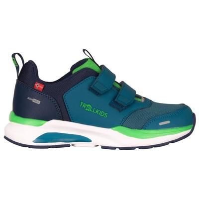 Trollkids - Kid's Flekkefjord Hiker - Freizeitschuhe 32 | EU 32 blau/grün Image