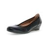 Ballerina GABOR COMFORT "Gabor Comfort Ballerinas Glattleder", Damen, Gr. 37,5, schwarz, Glattleder, casual, Schuhe