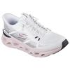 Slip-On Sneaker SKECHERS "GLIDE-STEP ALTUS-FAST LANE", Damen, Gr. 36, bunt (weiß, schwarz, rosa), Textil, sportlich, Schuhe, Laufschuh, Trainingsschuh mit dämpfender Glide Step Sohle