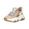 Sneaker STEVE MADDEN "STEVE MADDEN Sneaker Textil", Damen, Gr. 39, weiß (weiß, beige), Textil, casual, Schuhe