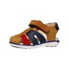 Sandale GEOX "Geox Sandalen Leder/Synthetik", Kinder, Gr. 26, braun, rot, Leder, Synthetik, casual, Schuhe