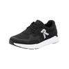 Sneaker RIEKER "Rieker Sneaker Textil", Herren, Gr. 41, schwarz (schwarz, weiß), Textil, casual, Schuhe