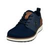 Sneaker BUGATTI "bugatti Sneaker Textil", Herren, Gr. 42, blau (dunkelblau), Textil, casual, Schuhe