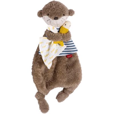 Schmusetuch FEHN "Otter Theo", Baby, braun, Schnuffeltücher Image