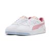 Sneaker PUMA "Carina Street Sneakers Mädchen", Kinder, Gr. 37.5, weiß pinkscape silber pink metallic, Obermaterial: Leder, Synthetik; Futter: Synthetik, Textil; Innensohle: Textil; Laufsohle: Gummi, Schuhe