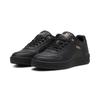 Sneaker PUMA "Court Classy Sneakers Damen", Gr. 42, rosa (schwarz rose gold metallic), Obermaterial: Synthetik; Futter: Textil; Innensohle: Textil; Laufsohle: Gummi, Schuhe