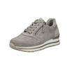 Sneaker GABOR COMFORT "Gabor Comfort Sneaker Veloursleder", Damen, Gr. 40,5, grau, Veloursleder, casual, Schuhe