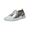 Schnürschuh ANDREA CONTI "Andrea Conti Halbschuhe Leder", Damen, Gr. 39, silber, Leder, casual, Schuhe