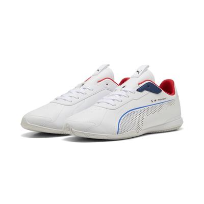 Sneaker PUMA "BMW M Motorsport Neo Cat 3.0 Sneakers Erwachsene", Gr. 44.5, rot (weiß pop rot), Obermaterial: Synthetik, Textil; Futter: Textil; Innensohle: Textil; Laufsohle: Gummi, Schuhe Image