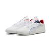 Sneaker PUMA "BMW M Motorsport Neo Cat 3.0 Sneakers Erwachsene", Gr. 43, rot (weiß pop rot), Obermaterial: Synthetik, Textil; Futter: Textil; Innensohle: Textil; Laufsohle: Gummi, Schuhe
