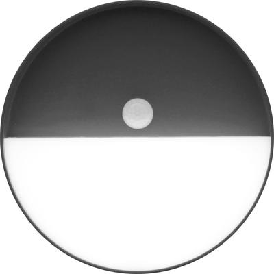 ECO-LIGHT LED Außen-Wandleuchte "LED-Wandleuchte MEG + PIR", grau (anthrazit), 1 flammig, Ø 15,00cm, Lampen, Akku-Licht für Innen & Außen Image