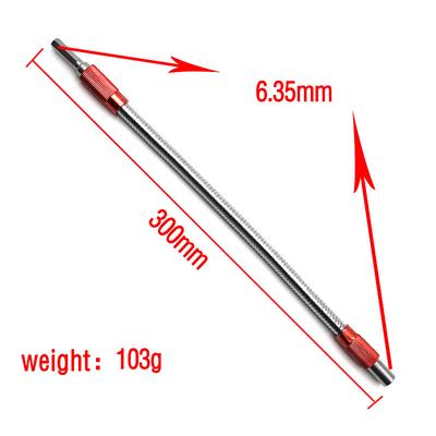 Flexible Electric Drill Screwdriver Bit Multifunctional Universal Snake Hose Metal Cardan Shaft Connection Soft Extension Rod Link