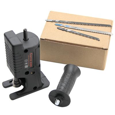 Portable Reciprocating Saw Adapter Electric Drill To Electric Saw Converter Adapter for Wood Metal Cutting Tool with Saw Blade
