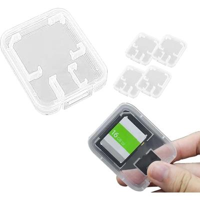 10 Stück sd Karten Aufbewahrung sd Karten hülle tf Card Case Karten Hüllen für Speicherkarten