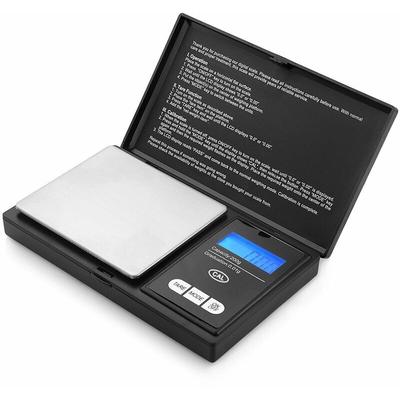 Taschenwaage - 200G x 0,01G Präzisionswaage, Küchenwaage, Präzisionswaage 0,01G, Waage mit Image