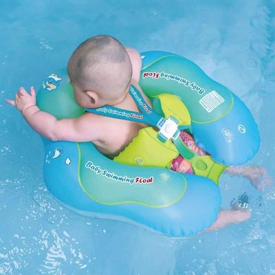 Aufblasbarer Baby-Schwimmring – hilft Babys im Alter von 3–12 Monaten, mit Pumpe das Schwimmen zu Image