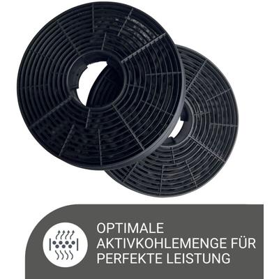 Respekta - Kohlefilter Aktivkohlefilter für Umluft Dunstabzugshaube miz 2700