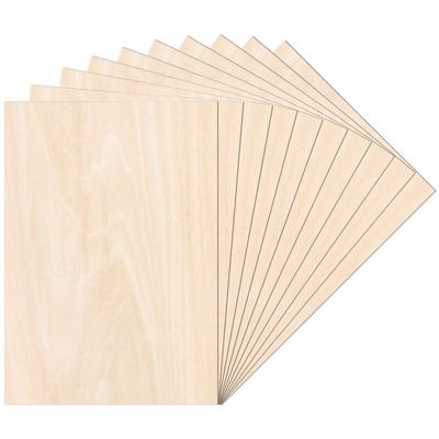 Tolletour - 50 Stück A3 Holz-Platte 420 x 300 x 3 mm Dünne Sperrholz-Zuschnitte Perfektes Blatt für Image