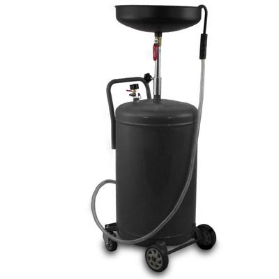 Mobiler 80L Ölauffangwagen Ölablassgerät Altölauffang Ölwechsel Druckluft Entleerung 38,5cm Image