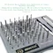 KWONG YUEN Watch repair Kits 56 pcs Special Watch Blades Sets Dedicated to Luxury Watches for Rolex Oemga Watchmaker Tools