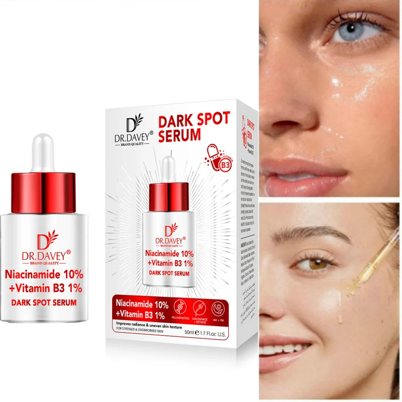 Nikotinamid+Vitamin B3-Serum, Gesichtspflege, Hautpflege-Essenz, flüssig, feuchtigkeitsspendend, feuchtigkeitsspendend, nährend, Körperöl, ätherisches Öl Image