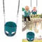 Game Swing EVA Playgroung Swing Comfortable Swing Green for Children Playground Ideal Accessory Outdoor Indoor