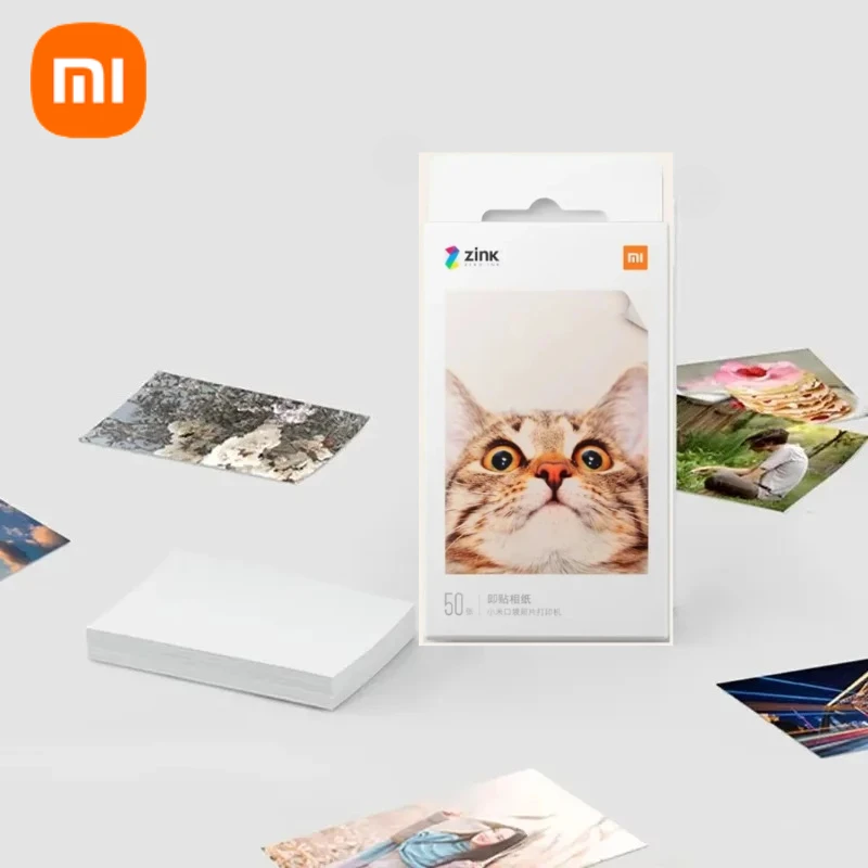 Xiaomi Pocket Printer Paper ZINK Selbstklebende Fotodruckbögen für Xiaomi 3-Zoll Mini Pocket Printer – hochwertig wasserdicht Image