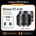 7artisans 35mm F1.4 III Obiettivo a fuoco manuale full frame per Nikon Z Z50 ZFC Leica SL, SL2, T, TL CL/Panasonic LUMIX S1, S1R, S1H/Sigma FP Sony E alpha 7 A7S A7R Alpha 7 II Canon RF EOS-R EOS