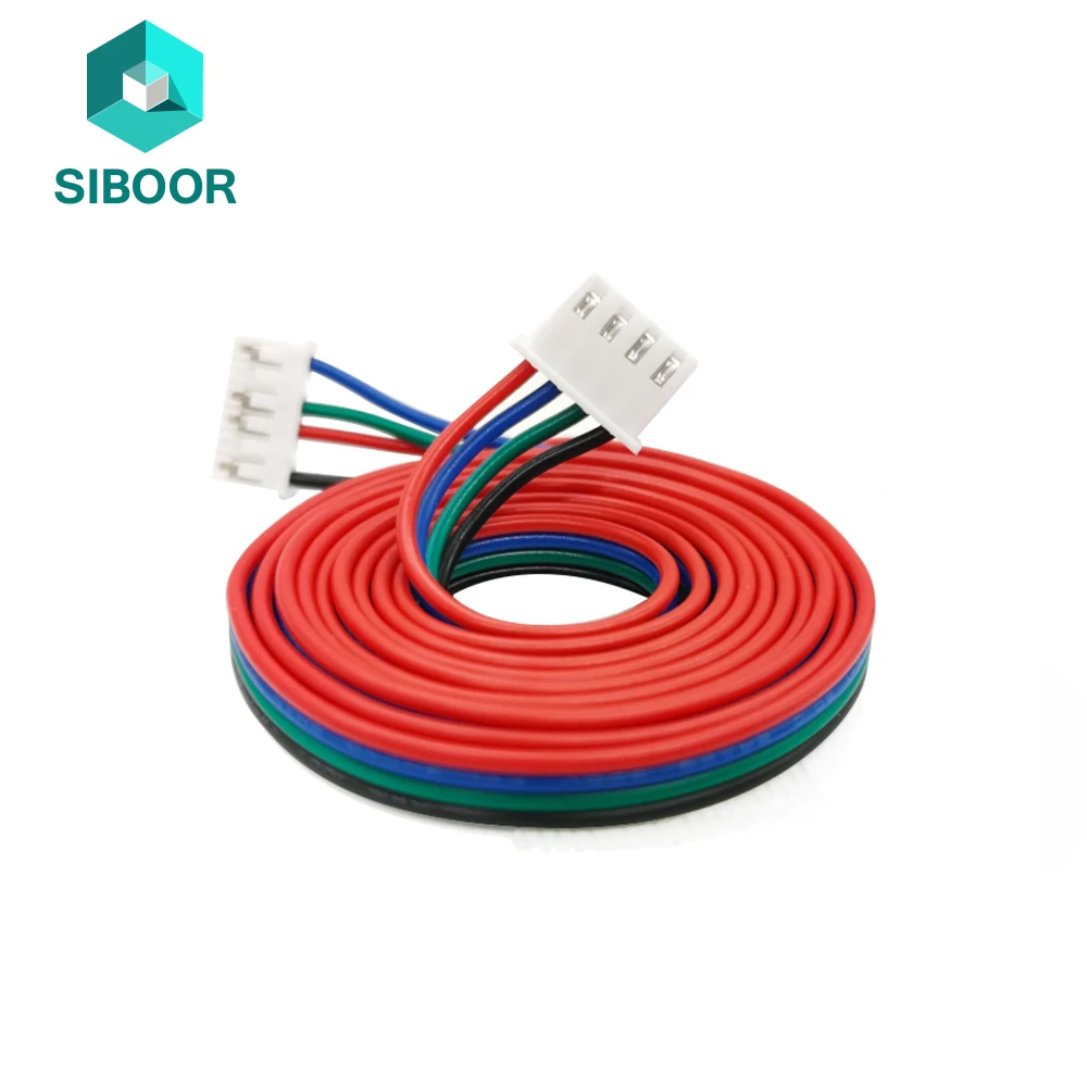 Motorkabel 1M/1,5M/2M Zweiphasiges XH2.54 4-poliges auf 6-poliges Terminal-Motoranschlusskabel für Nema 42 Schrittmotor 3D-Druckerteile Image