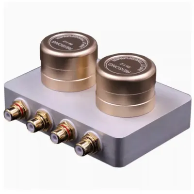 Für Audio Step Up Transformator MC Moving Coil Phono Bühne Patrone Vorverstärker Passiv für Telefon PC/CD Player/MC Phono Plattenspieler Image