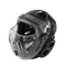 Black WKF Professional Karate Helmet for Competition Taekwondo Head Guard With Face Mask Shield For Kids Adult No Logo Headgear