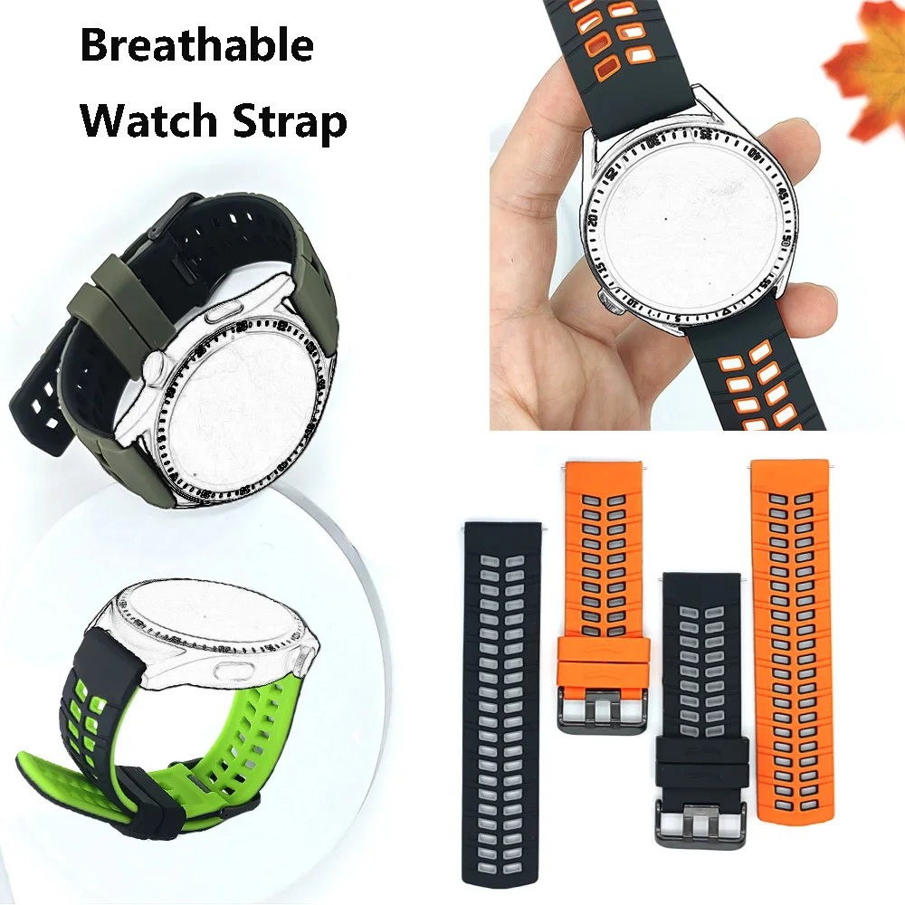 22mm Strap Für Garmin Forerunner 265 965 255 745 Smart Uhr Band Venu 2/3 Vivoactive 4 silikon Armband Armband Zubehör Image