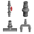 Connecteur de tuyau de piscine 1.5, adaptateur de tuyau de piscine, connecteur de tuyau de piscine pour pompe à filtre, coupleur serré pour piscine hors sol