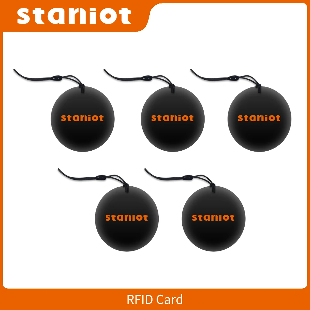 1/6pcs 125kHz RFID-Karte em4100 Tastatur-Tags Zugangs kontrolle Smartcard Proximity Key chain funktioniert mit Staniot Wireless-Tastatur Image