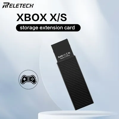 Reletech Xbox External Storage Expansion Card For Xbox Series X|S 1TB 2TB Solid State Drive,NVME PCIe Gen 4 SSD for Xbox S/X