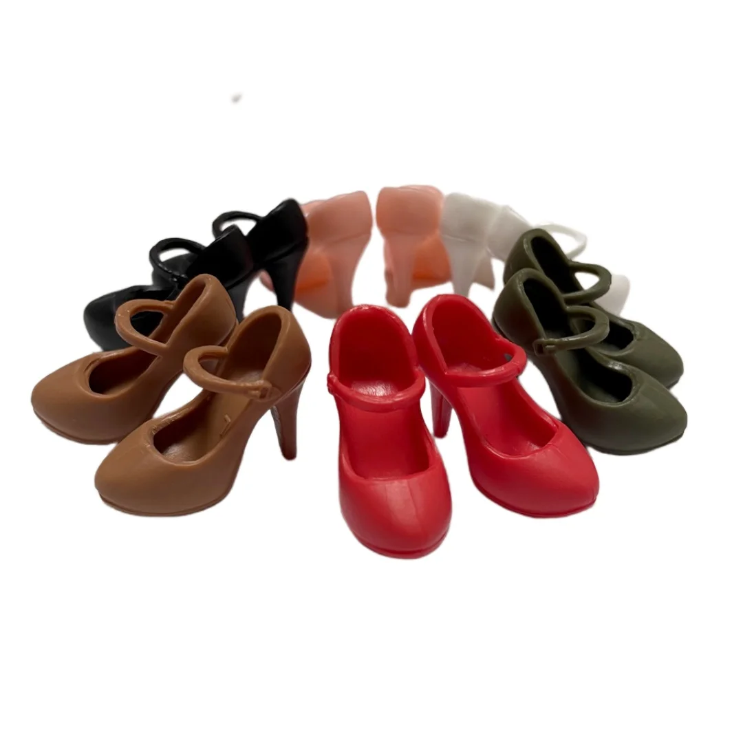 1/6 Puppe Schuhe Grün Rot Weiß Schwarz Braun Farbe Puppe Dekore Weibliche Puppe Schuhe Für Blyth Licca Barbes FR Puppe Körper figuren
