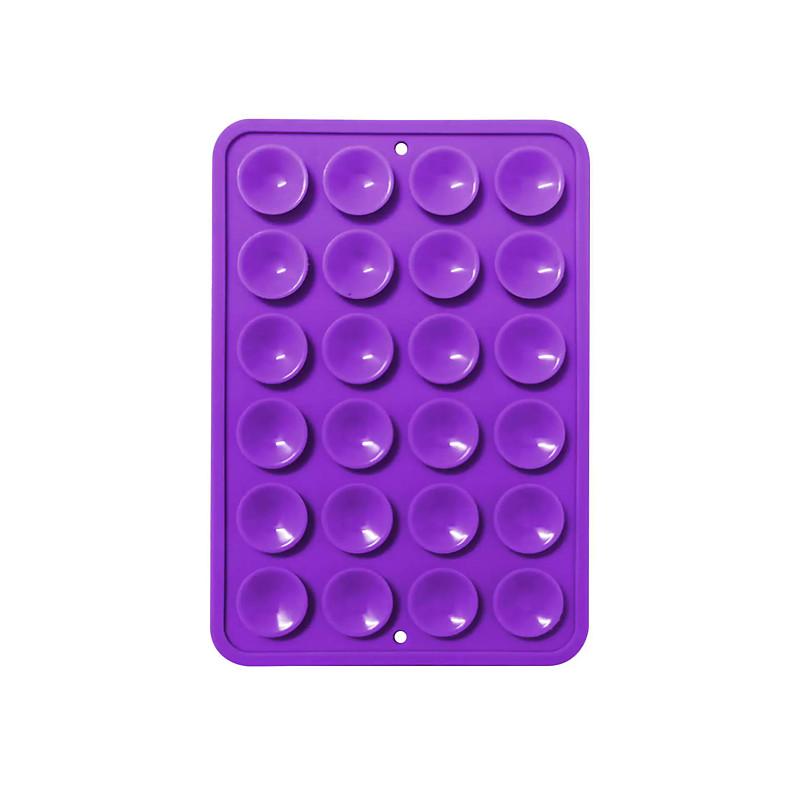 Silicone Suction Phone Case Mount Non Slip Sticky Phone Grip for Cellphone Silicon Adhesive Suction Cup Phone Mount Strong Grip Holder for Selfies and Videos