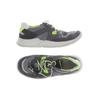 SuperFit Herren Kinderschuhe, Gr. 35, grau, Kunstleder, Leder