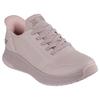 Slip-On Sneaker SKECHERS "BOBS SQUAD 4", Damen, Gr. 39, rosa, Lederimitat, sportlich, Schuhe, Slipper, Freizeitschuh mit Slip-ins zum Schlupfen