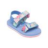 Sandale ROXY "Tw Roxy Cage", Gr. 8(24), blau misty, Obermaterial: 90% Polyester, 10% Kunststoff, Futter: N/A, Laufsohle: 100% EVA, Schuhe