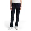 Straight-Jeans TOM TAILOR "LIVA", Damen, Gr. 30, Länge 32, blau (clean rinsed blau denim), Denim/Jeans, Obermaterial: 99% Baumwolle, 1% Elasthan. Futter: 100% Baumwolle, unifarben, casual, straight fit knöchellang, Jeans, im Five-Pocket Style